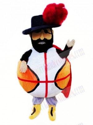 Basketball Pirate Mascot Costume 