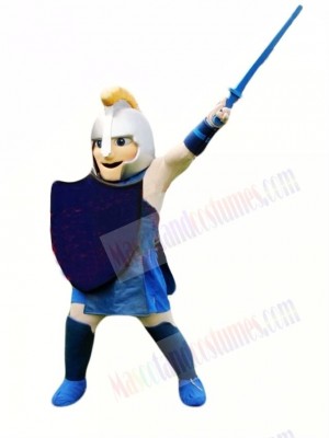 Happy Lightweight Warrior Mascot Costume  