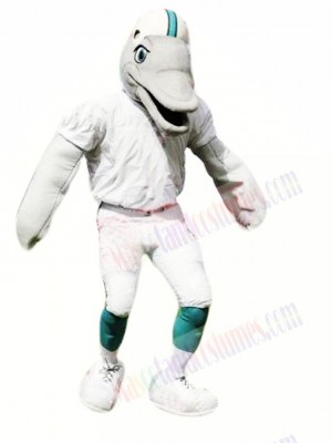 Sporty Dolphin Mascot Costume