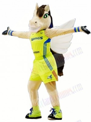 The Dallas Wings Mascot Costume 