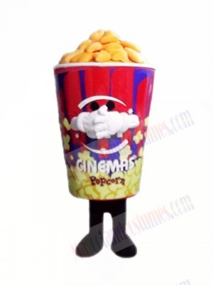 Popcorn Mascot Costume 
