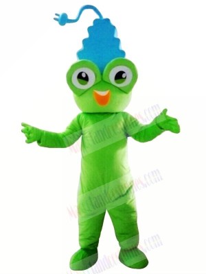 Cute Frog Plug Mascot Costumes Cartoon