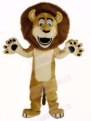 Alex The Lion Mascot Costume Animal