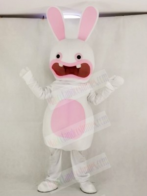 Funny Rayman Raving Rabbit Mascot Costume Cartoon	