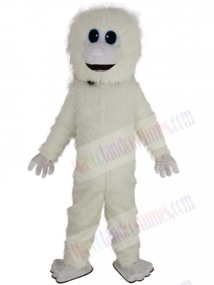 Snow Monster Yeti Mascot Costume Cartoon