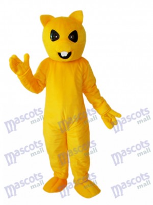 Yellow Squirrel Mascot Adult Costume Animal 