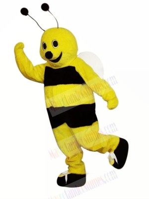 Happy Bee Mascot Costumes Adult