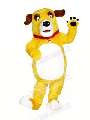 High Quality Yellow Dog Mascot Costumes Cartoon	