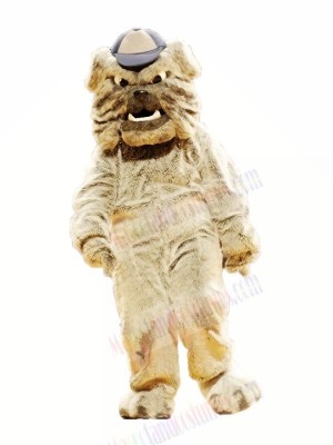 School Strong Bulldog Mascot Costumes Cartoon	