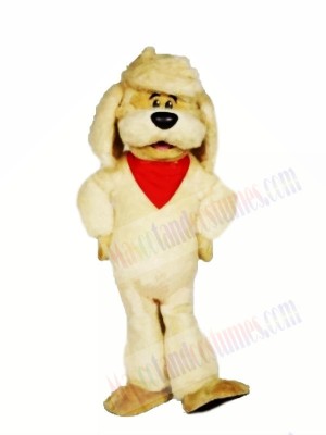 Cute Lightweight Yellow Dog Mascot Costumes