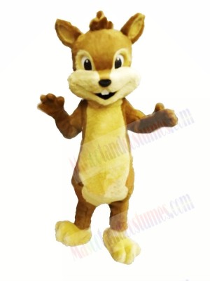 Cute Furry Chipmunk Mascot Costumes 