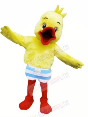 Furry Duck Mascot Costumes Cartoon