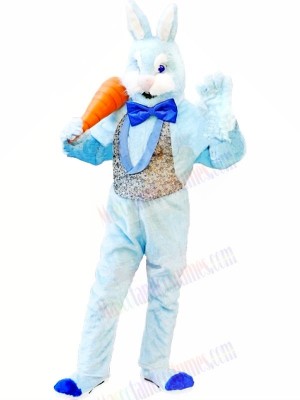 Blue Bunny Rabbit Adult Mascot Costumes Animal