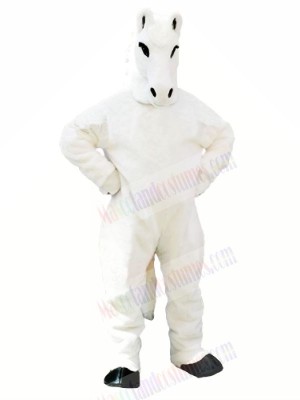 White Horse Mascot Costumes Adult