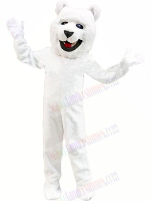 White Polar Bear Mascot Costumes Adult	