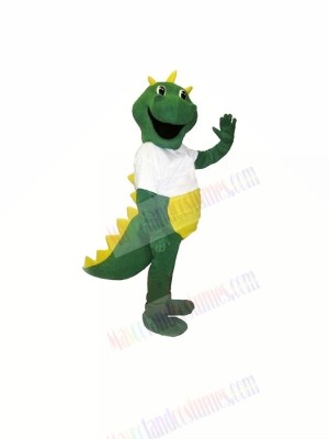 Happy Green Dragon Mascot Costumes	