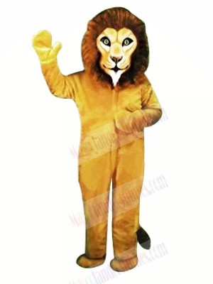 Realistic Lion Mascot Costumes Adult