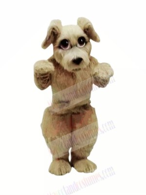 Furry Dog with Big Eyes Mascot Costumes Cartoon
