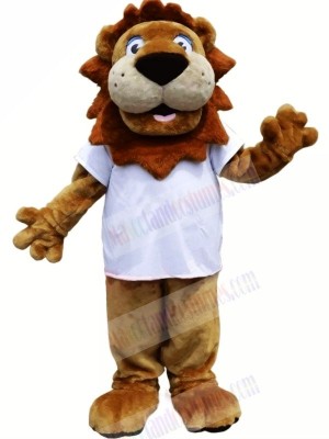 Cute Strong Lion Mascot Costumes Cartoon