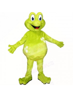 Green Lightweight Frog Mascot Costumes Cartoon