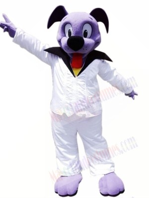 Cute Purple Dog Mascot Costumes Animal