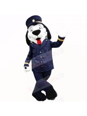 Police Uniform Dog Mascot Costumes Cartoon