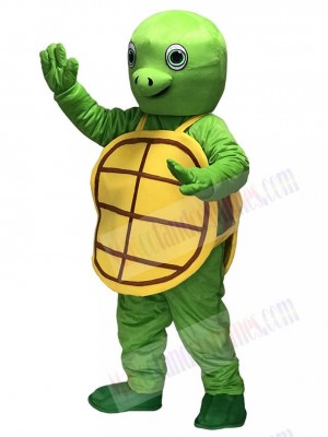 New Green Happy Turtle Mascot Costumes Animal