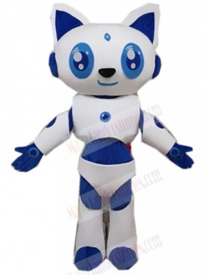 Cat Robot Mascot Costume People