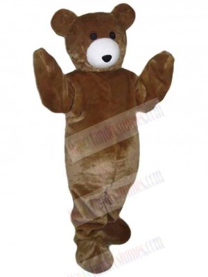 Cartoon Cute Bear Mascot Costume For Adults Mascot Heads