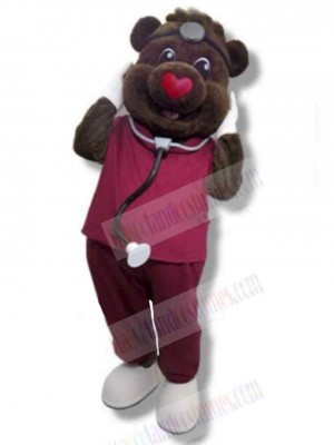 Bear mascot costume