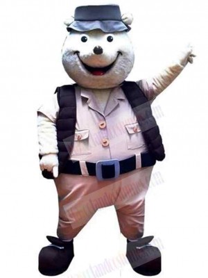 Bear mascot costume