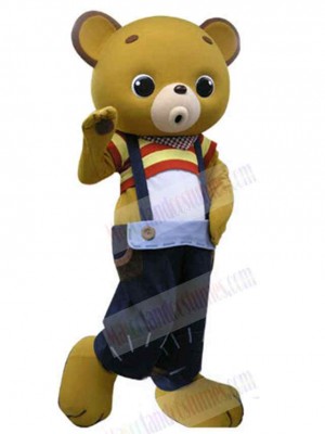 Lazy Curucuru Bear Mascot Costume For Adults Mascot Heads