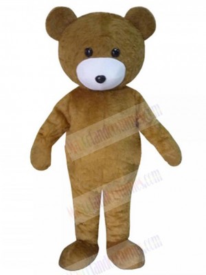 Unisex Brown Bear Mascot Costume For Adults Mascot Heads
