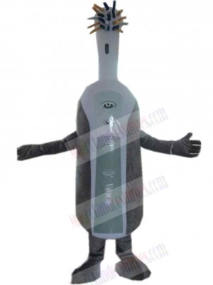 Gray Toothbrush Mascot Costume