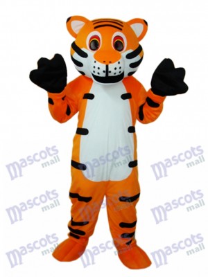 Red Tiger Mascot Adult Costume