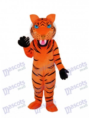 Red Brown Tiger Mascot Adult Costume Animal 