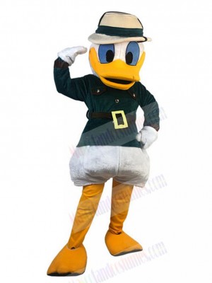 Smart Duck Mascot Costume Animal