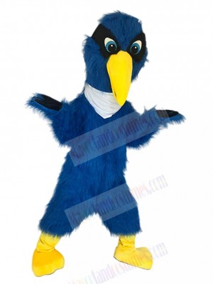 Blue Pelican Bird Mascot Costume Animal
