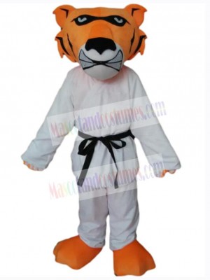 Karate Tiger Mascot Costume Animal