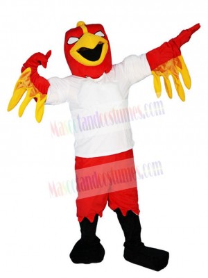 Funny Red Eagle Mascot Costume Animal