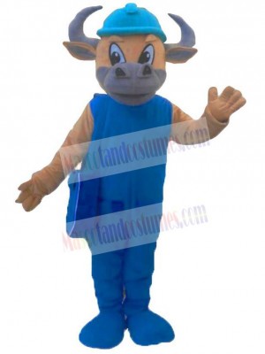 Adult Bull Mascot Costume Animal