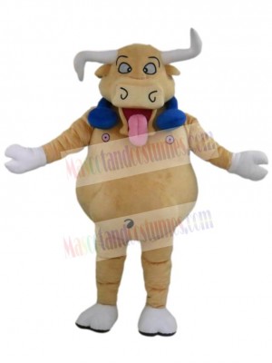 Funny Bull Mascot Costume Animal