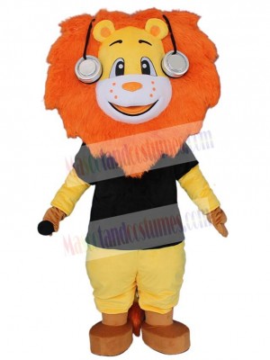 Lion mascot costume