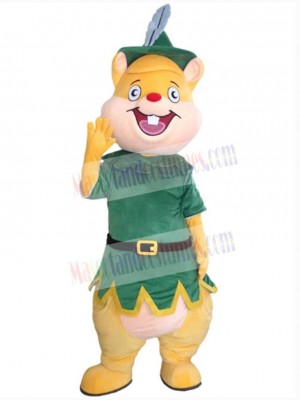 Squirrel mascot costume