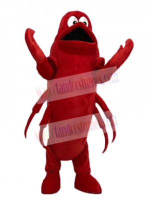 Holiday Lobster Mascot Costume Ocean