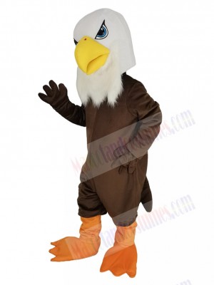 White Head Arnold Eagle Mascot Costume