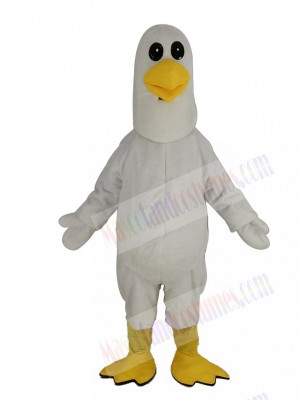 White Seagull Bird Mascot Costume