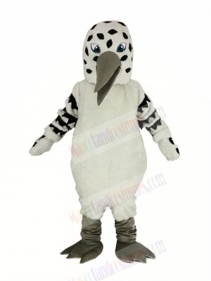 New Black and White Sandpiper Bird Mascot Costume Animal	