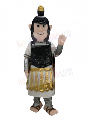 Trojan Spartan mascot costume