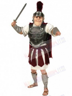 Brave Troy Trojan Warrior Mascot Costume People